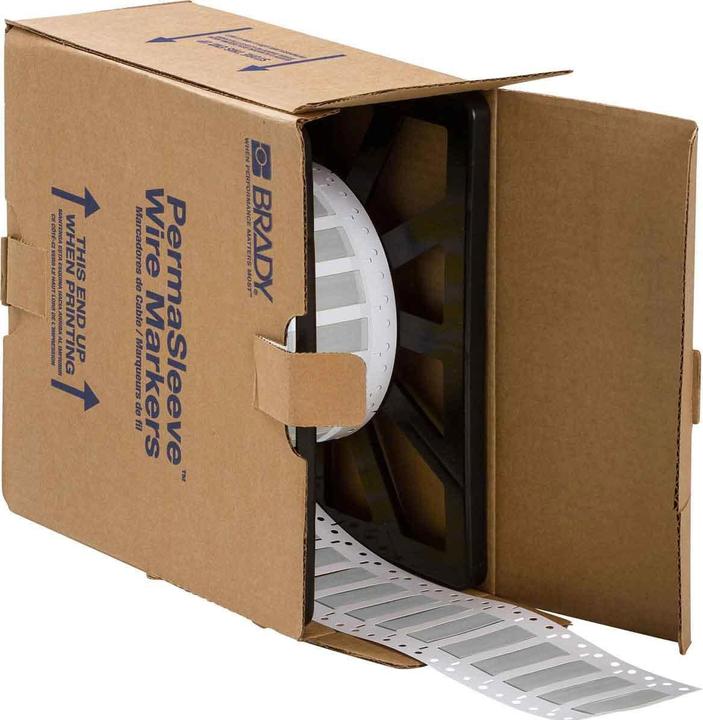 Immagine prodotto Brady 2HX-250-2-GY-2, B-7642, guaina termorestringente Heatex 2:1, grigia, 24,99 x 11,3 mm, per diametro