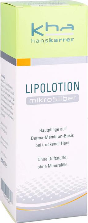 Produktbild Hans Karrer hanskarrer Lipolotion Mikrosilber, 200 ml Lotion (Reinigungslotion, 200 ml)