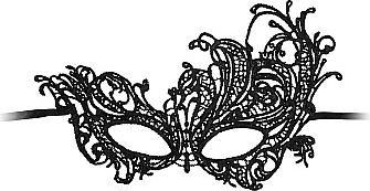 Produktbild Ouch! Royal Black Lace Mask
