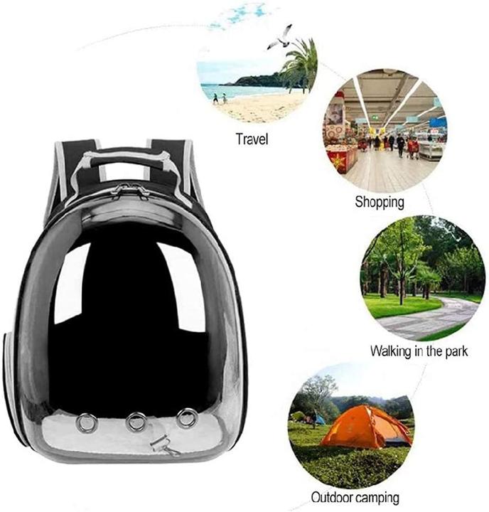Actual product image Hoogtecly Animal rucksack with window (Dog, Cat, Breathable, Washable)