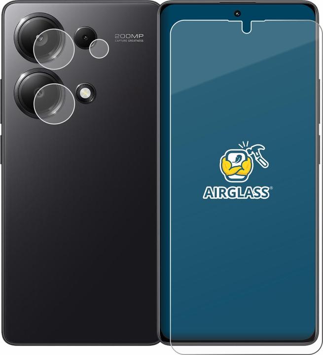 Actual product image BROTECT Airglass (1 Piece, Xiaomi Redmi Note 13 Pro 4G)