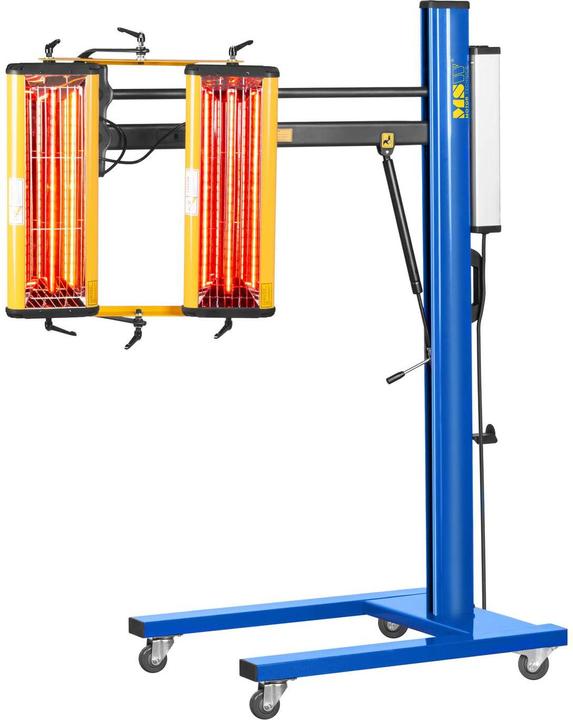 Produktbild MSW Lacktrockner Strahler Infrarotstrahler Heizstrahler Infrarot Lampe Auto 2200W