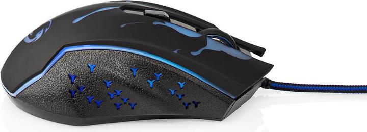 Image du produit Nedis Gaming Mouse | Filaire | 1200 / 1800 / 2400 / 3600 dpi | DPI réglable | Nombre de boutons : 6 (Filaire)