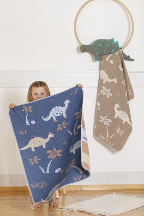 Actual product image David Fussenegger Fussenegger baby and children's blanket Juwel, Dinos