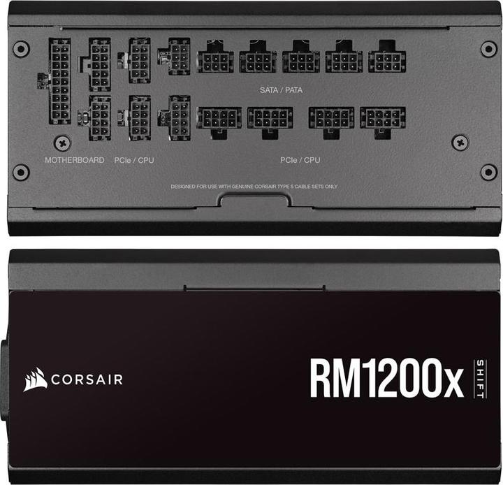 Actual product image Corsair RM1200x SHIFT 80 PLUS Gold (1200 W)