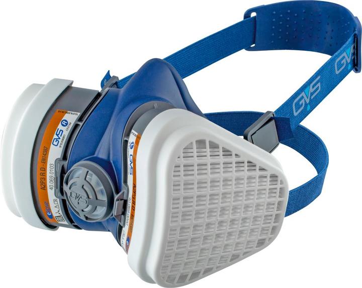 Actual product image Magni GVS SPR495 Elipse mask with A2P3 filter against organic gases and vapours up to 5000 ppm and dust (No official protection class, 1 x)