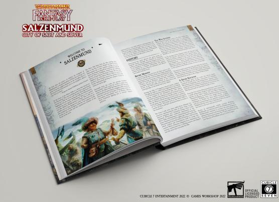Actual product image Regionalband WFRP: Salzenmund: City of Salt and Silver -EN- (English)