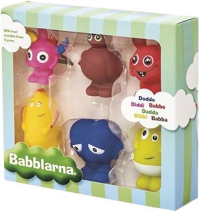Actual product image Teddykompaniet Babblarna - Plastic figures - BD Mix (TK12300)