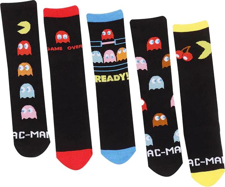 Immagine prodotto Pacman Calzini Set Adulto Unisex Misura Confezione 5 (Confezione da 5 pezzi, M/L)