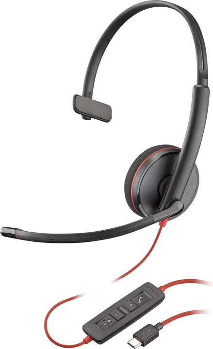 Poly BW C3210 USB-C BLK (BULK) (Kabelgebunden, USB-C)