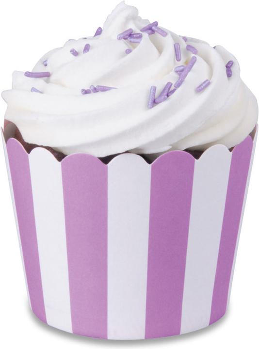 Actual product image Städter Mini Cupcake Moulds Lilac & White (6 cm)