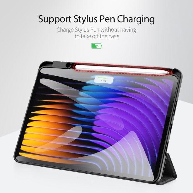 Actual product image Dux Ducis Domo Series Leather Book Cover Case (Xiaomi Pad 7 Pro)