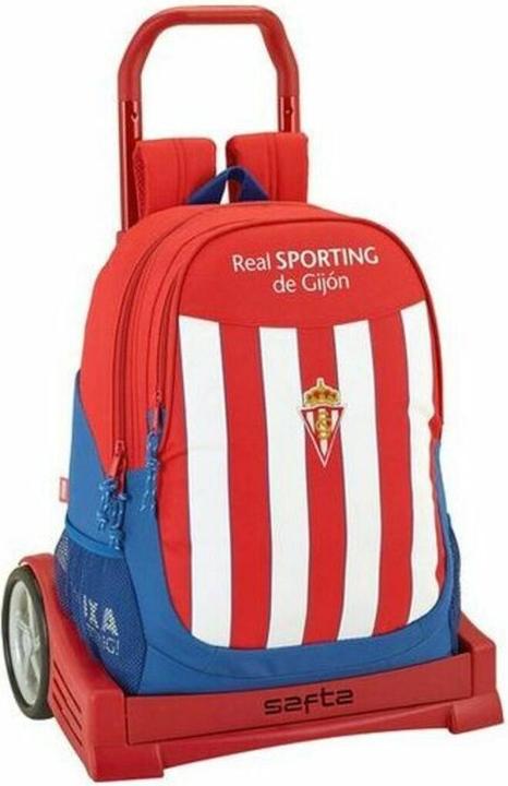 Real Sporting de Gijón Schulrucksack mit Rädern Evolution
