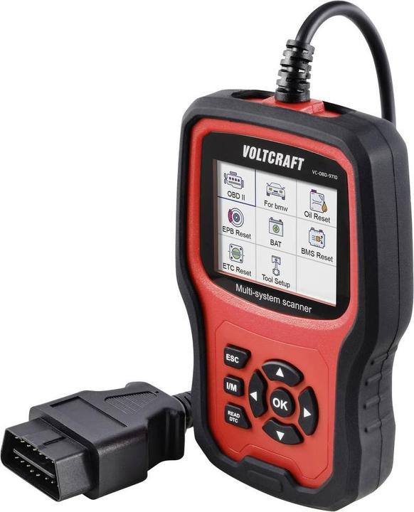 Produktbild Voltcraft VC-OBD-9710 OBD II Diagnosetool VC-14616100