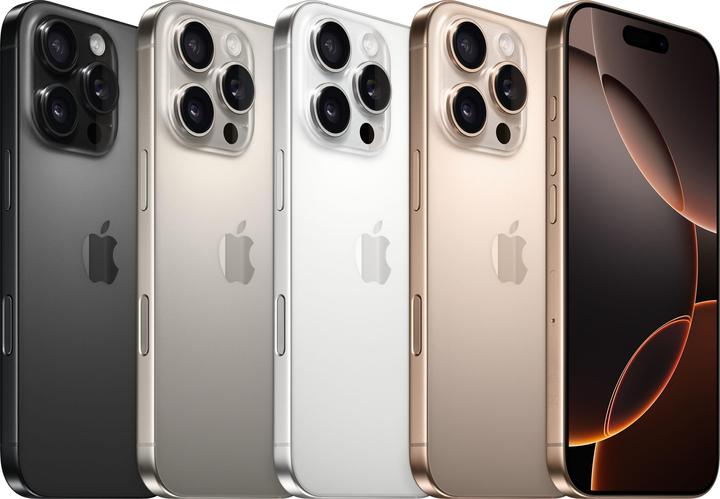 Produktbild Apple iPhone 16 Pro Max (512 GB, Black Titanium, 6.90", SIM + eSIM, 48 Mpx, 5G)