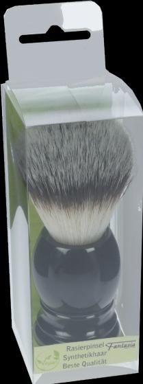 Image du produit Blaireau, poils synthétiques, manche plastique noir Anneau Ø 21,5 mm (Blaireau)