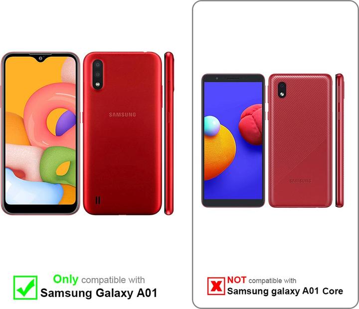 Immagine prodotto Cadorabo Copertura della cassa del silicone liquido TPU (Samsung Galaxy A01)