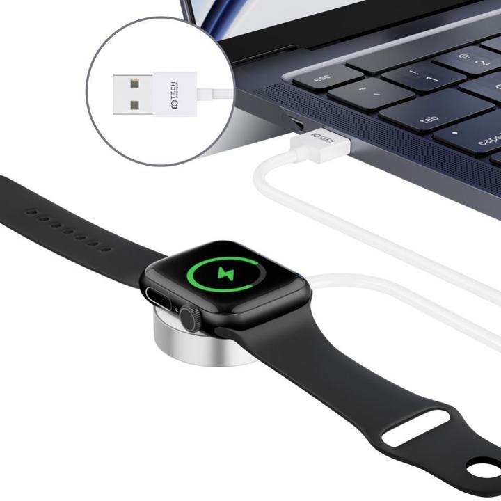 Immagine prodotto Tech-Protect Cavo Di Ricarica Magnetico Ultraboost 120cm Apple Watch Bianco