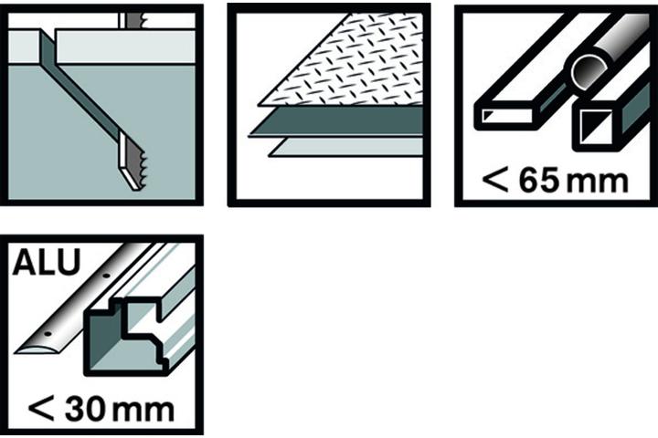 Image du produit Bosch Professional Zubehör Lame de scie sauteuse PRO Metal thick and thin T123XF, 100 mm, 25 pcs.
