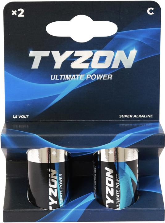 Immagine prodotto Tyzon Batteria Ultimate Power C 2 pezzi. (2 pz., R14, 8000 mAh)
