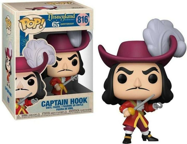 Funko POP! Disney Peter Pan 65ème Anniversaire Captain Hook