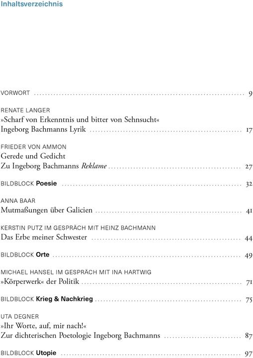 Produktbild Ingeborg Bachmann (Deutsch, Kerstin Putz, Michael Hansel, 2022)