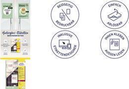 Actual product image Avery Purpose Form Backglass labels, diam.: 200 mm, white Foil label for laser printers, removable