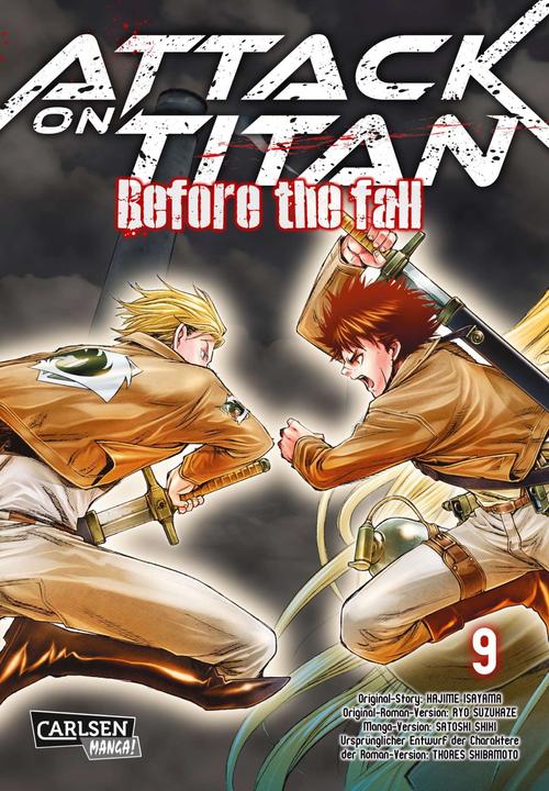 Produktbild Attack on Titan - Before the Fall 9 (Deutsch, Hajime Isayama, 2017)