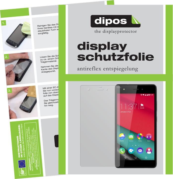 Actual product image Dipos Screen Protector Anti-Glare (2 Piece, Wiko Pulp)