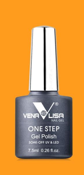 Image du produit Venalisa Vernis en gel 3 en 1 Orange lumineux UV/LED (Orange vif, Vernis semi-permanent)