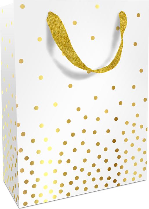 Braun + Company Geschenktasche gross Dots gold (Geschenkbox)