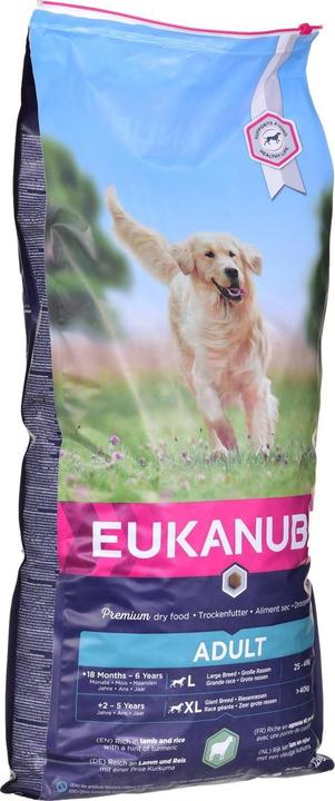 Immagine prodotto Eukanuba Agnello e riso (Adulto, 1 pz., 12000 g)