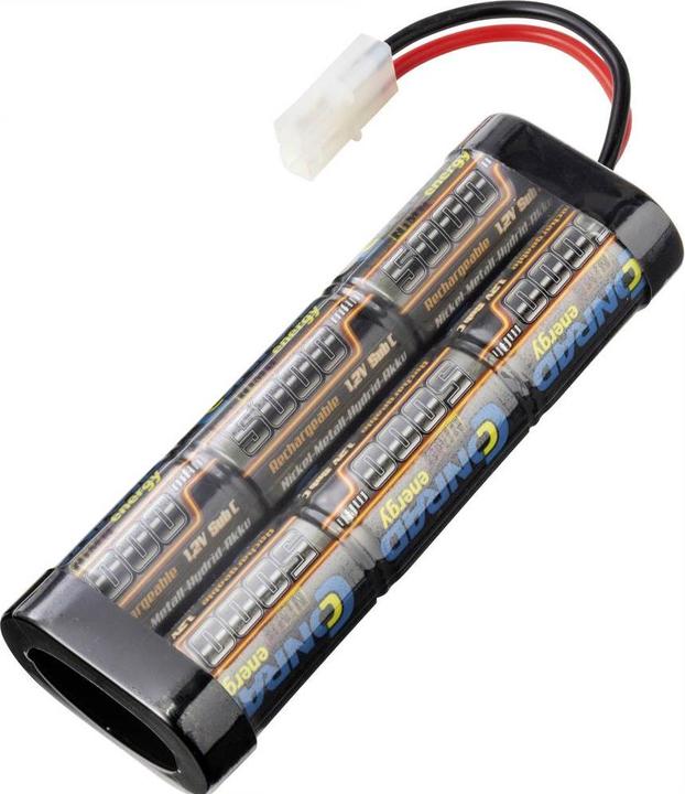 Image du produit Conrad energy 7.2V 5000 mAh NiMh Racing-Pack avec prise Tamiya (7.20 V, 5000 mAh)