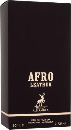 Actual product image Alhambra Afro Leather (Eau de parfum, 80 ml)