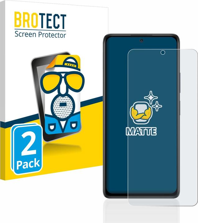 Produktbild BROTECT Entspiegelungs-Schutzfolie Displayschutz Matt (2 Stück, Xiaomi Redmi Note 10 Pro)