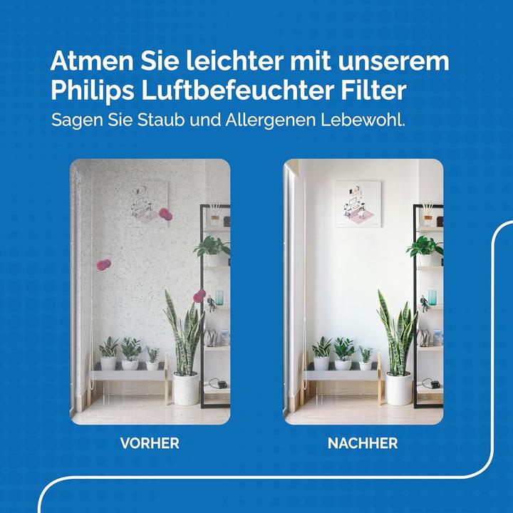 Produktbild 1Element 2 Filter für Philips Luftbefeuchter (2 x)