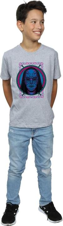 Actual product image Boys Neon Death Eater Mask T-Shirt (140, 146)