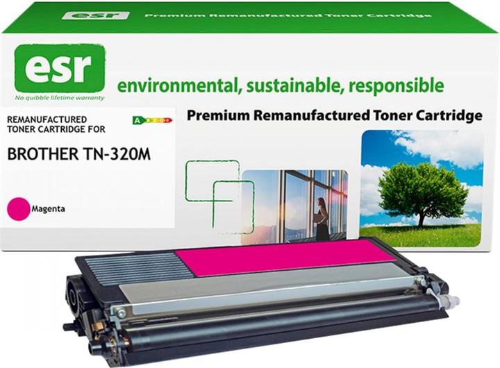 Actual product image ESR Toner cartridge compatible with Brother TN-320M remanufactured (M)