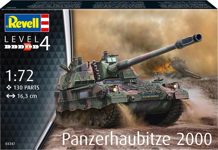 Actual product image Revell Tank howitzer 2000