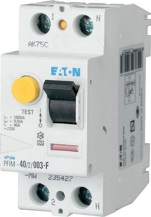 Produktbild Eaton PFIM-40/2/003-G/F FI-Schutzschalter Typ F