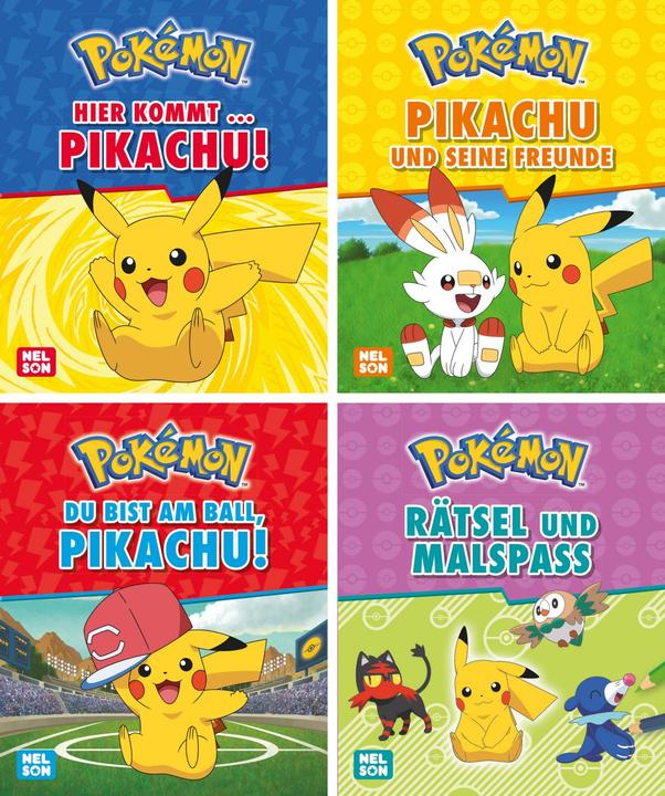 Produktbild Pokemon Pixi Pikachu 1-4 (24 Mini-Büchlein im Display) (Deutsch, 2023)