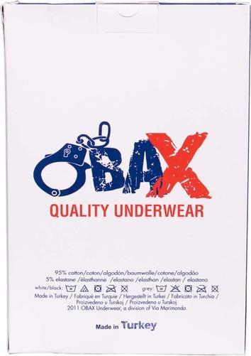 Image du produit Obax Sous-Vêtements Boxer Homme 3p Noir/Gris M (M)