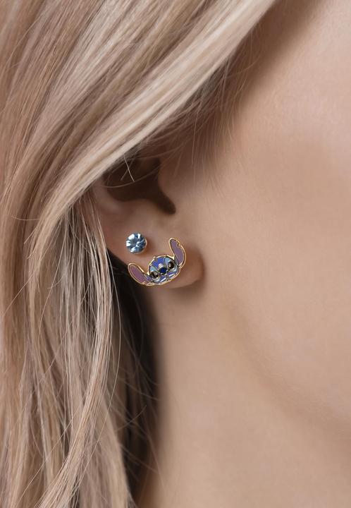 Image du produit Peers Hardy STITCH - Blue & Gold - 3 Paires de Clous d'Oreilles - Laiton Plaqué (Argent Sterling)