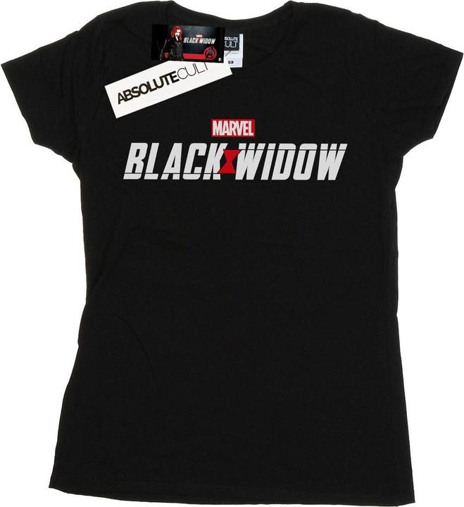Black Widow Movie Logo TShirt (XL)