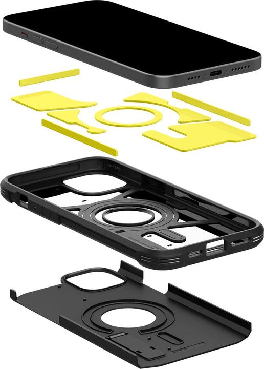 Immagine prodotto Spigen Tough Armour Mag Magsafe Iphone 15 Nero (Apple iPhone 15)