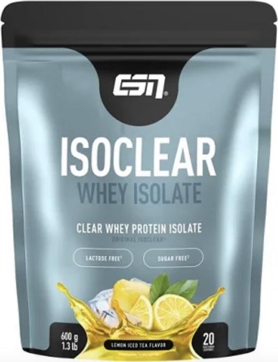 Image du produit ESN Isolat de lactosérum Isoclear (Citron, 1 pcs, 600 g)