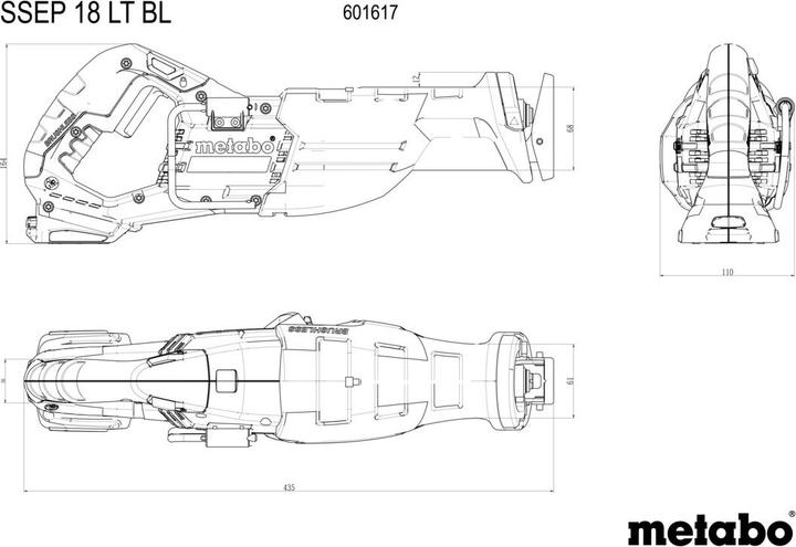 Produktbild Metabo SSEP 18 LT BL