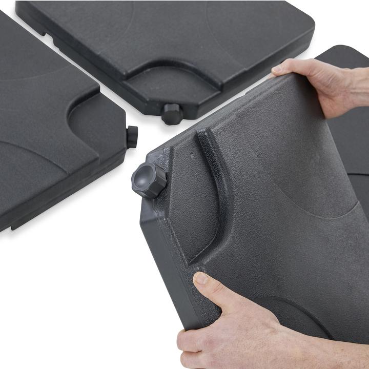 Image du produit Leco Kits de plaques en plastique pour parasols