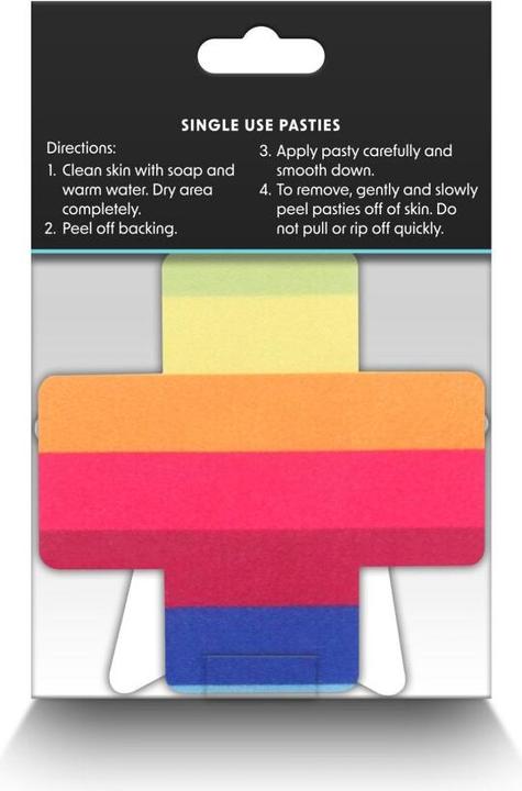 Produktbild NS Novelties Pasties Cross & Star 2 Pairs