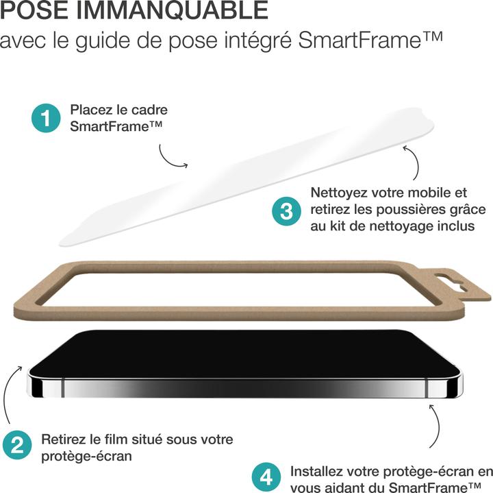 Actual product image Bigben Glass screen protector for Samsung S24 Ultra, PEGLASSGS24U (1 Piece, Samsung Galaxy S24 Ultra)